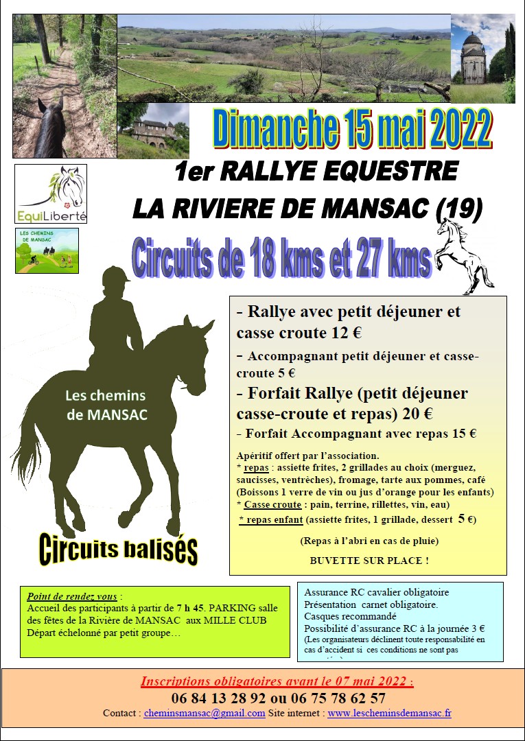 Rallye Equestre Des Chemins de Mansac
